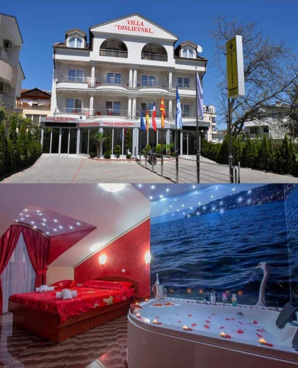 Villa Dislievski โอครีด ภายนอก รูปภาพ